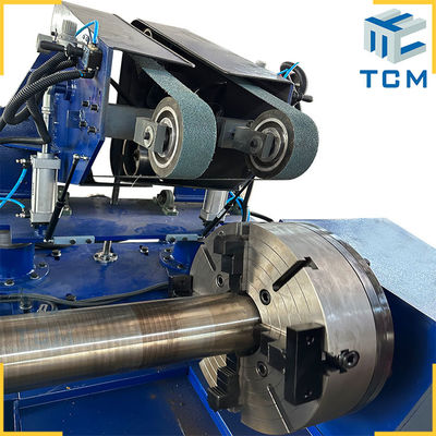 Steel cylinder external polishing machine pipe tube exterior polisher
