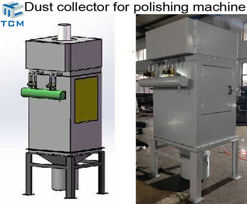 Steel round wires descaling machine with dust collector automatic polishing machine from Trancar Industries