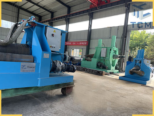 3-Rollers Hydraulic Cone Rolling Machine for Conical Tank Heads with CE Certification