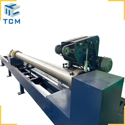 Trancar Industries'den çelik boru boru OD parlatma makinesi otomatik boru çubuğu dış yüzey parlatma makinesi