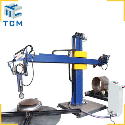 Tank ve kapak yüzeyinin bitirilmesi için yarı otomatik cilalama makinesi
