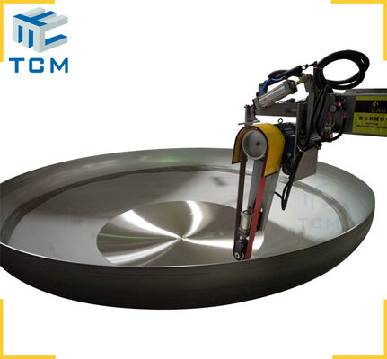 Çelik tabağı öğütme makinesi kapağı otomatik cilalama makinesi
