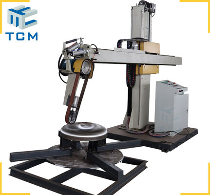 Steel dishes grinding machine lid automatic polishing machine